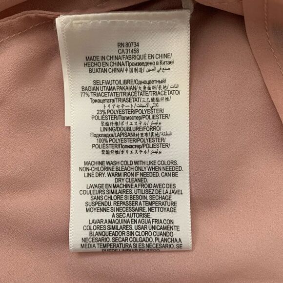 BCBGMaxAzria Lynzie Pleated Shift Dress XS - Picture 7 of 11